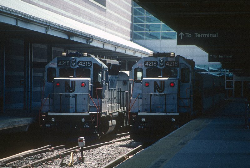 19890449-njt.jpg - May 22, 1999: Where once Amtrak F40s idled, two NJT GP40PH-2Bs now idle.  