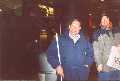 Mike and Ed at Penn Station; Lou Petrillo photo