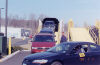 Unloading autos at Lorton