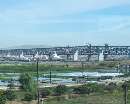 Carquinez Strait with I-80 and Union Pacific Crossings