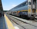 Train 526 at Sacramento with California Zephyr Passengers Waiting