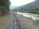 Skagway river just north of WP&Y Shops.