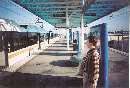 Michael on the Marine/Redondo Beach platform during layover