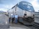 In Salt Lake City, Alan, Skip, Steve, & Mike check out our train’s power.